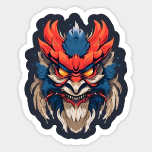 Rage of the Oni Sticker